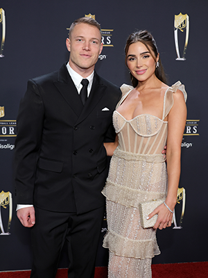 Olivia Culpo и Christian McCaffrey поженились в церкв