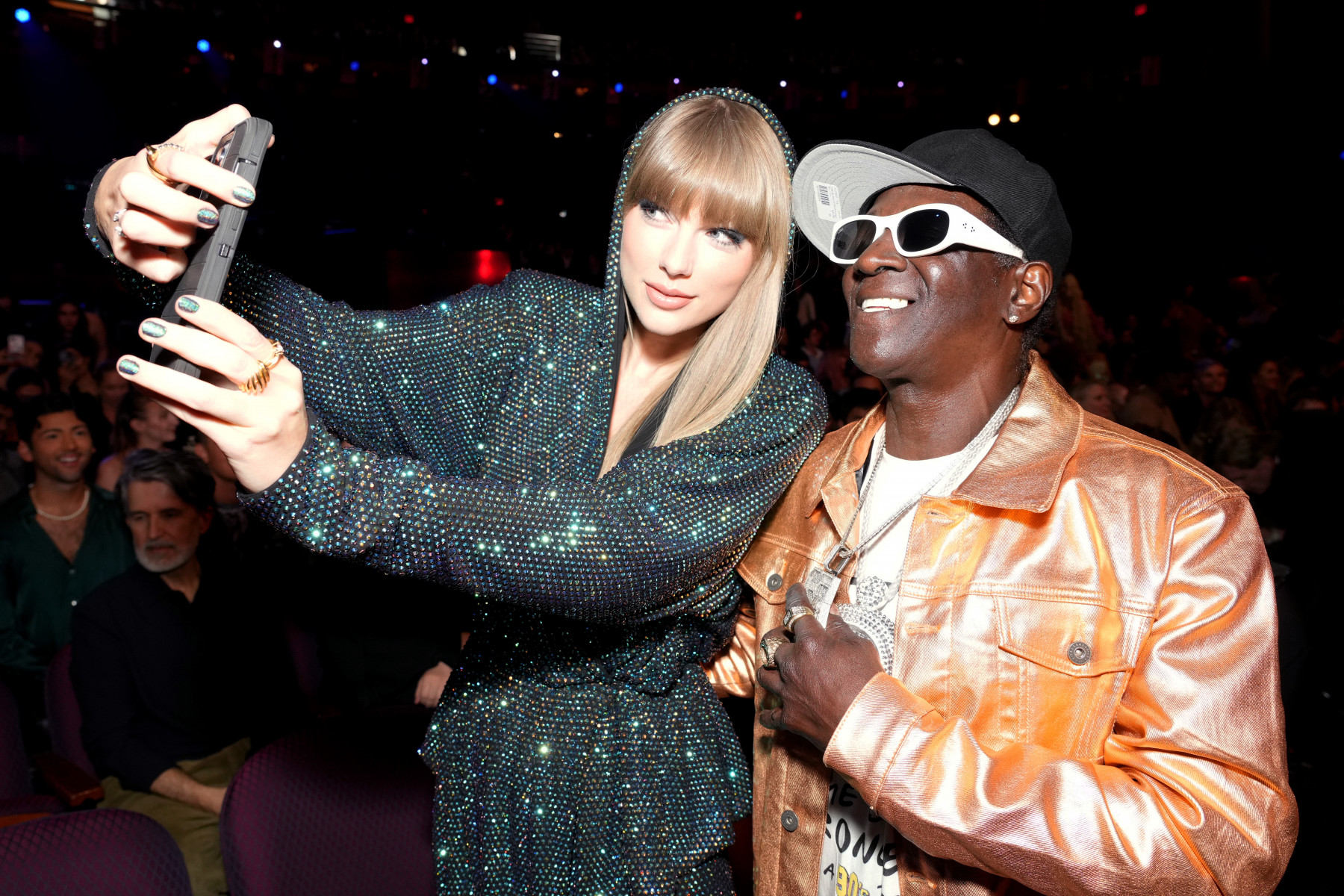 Taylor Swift и Flavor Flav: взаимное восхищение н