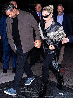 Леди Гага и ее жених Майкл Полански: вс