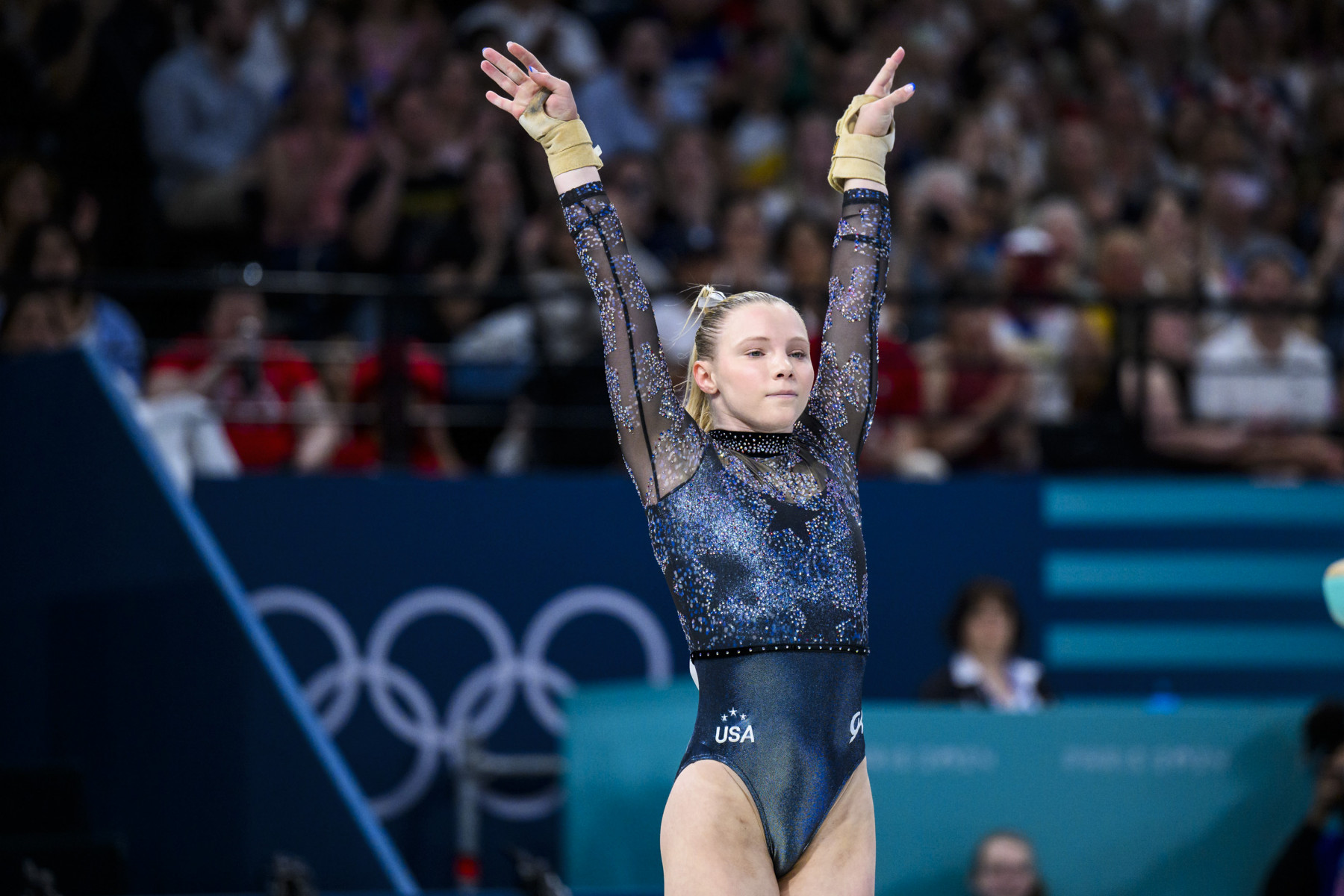 Jade Carey просыпается с золотой медалью в