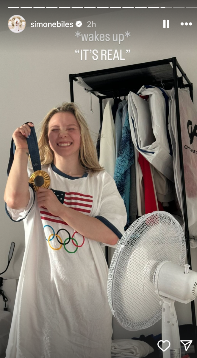 Jade Carey просыпается с золотой медалью в