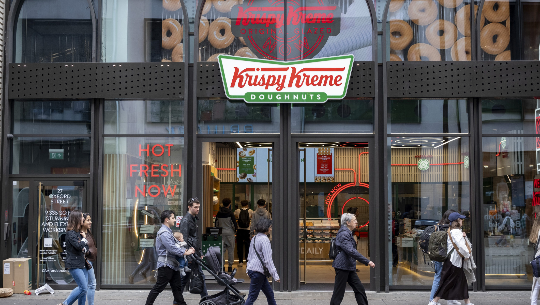 Скидка на пончики Krispy Kreme в честь Олимп