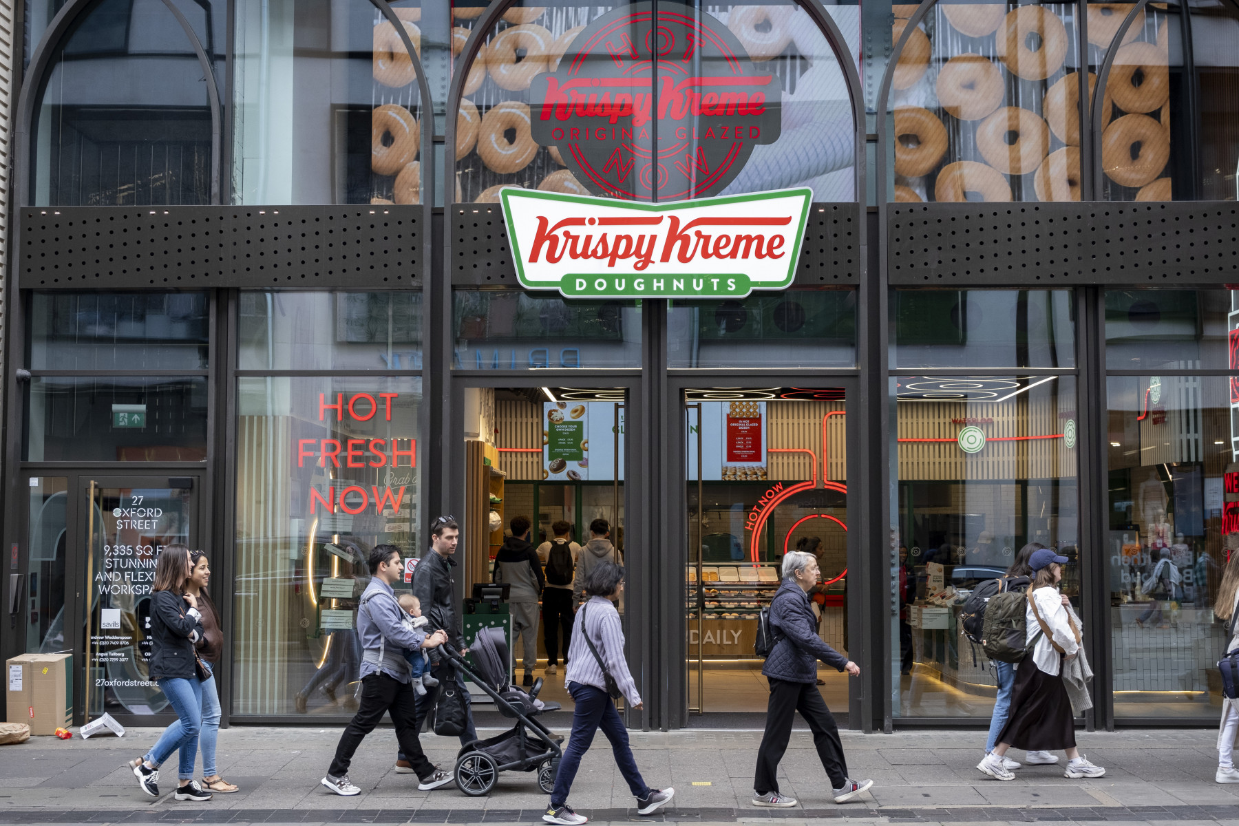 Скидка на пончики Krispy Kreme в честь Олимп