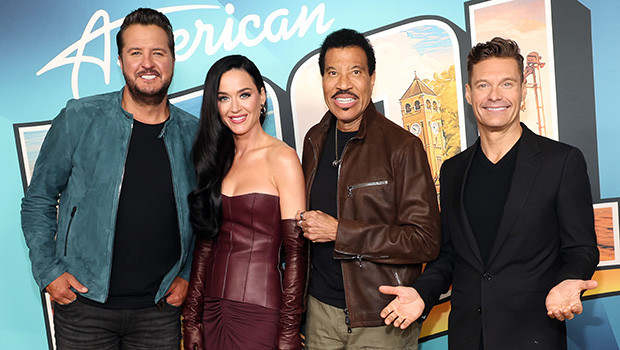 Райан Сикрест и судьи «American Idol» р