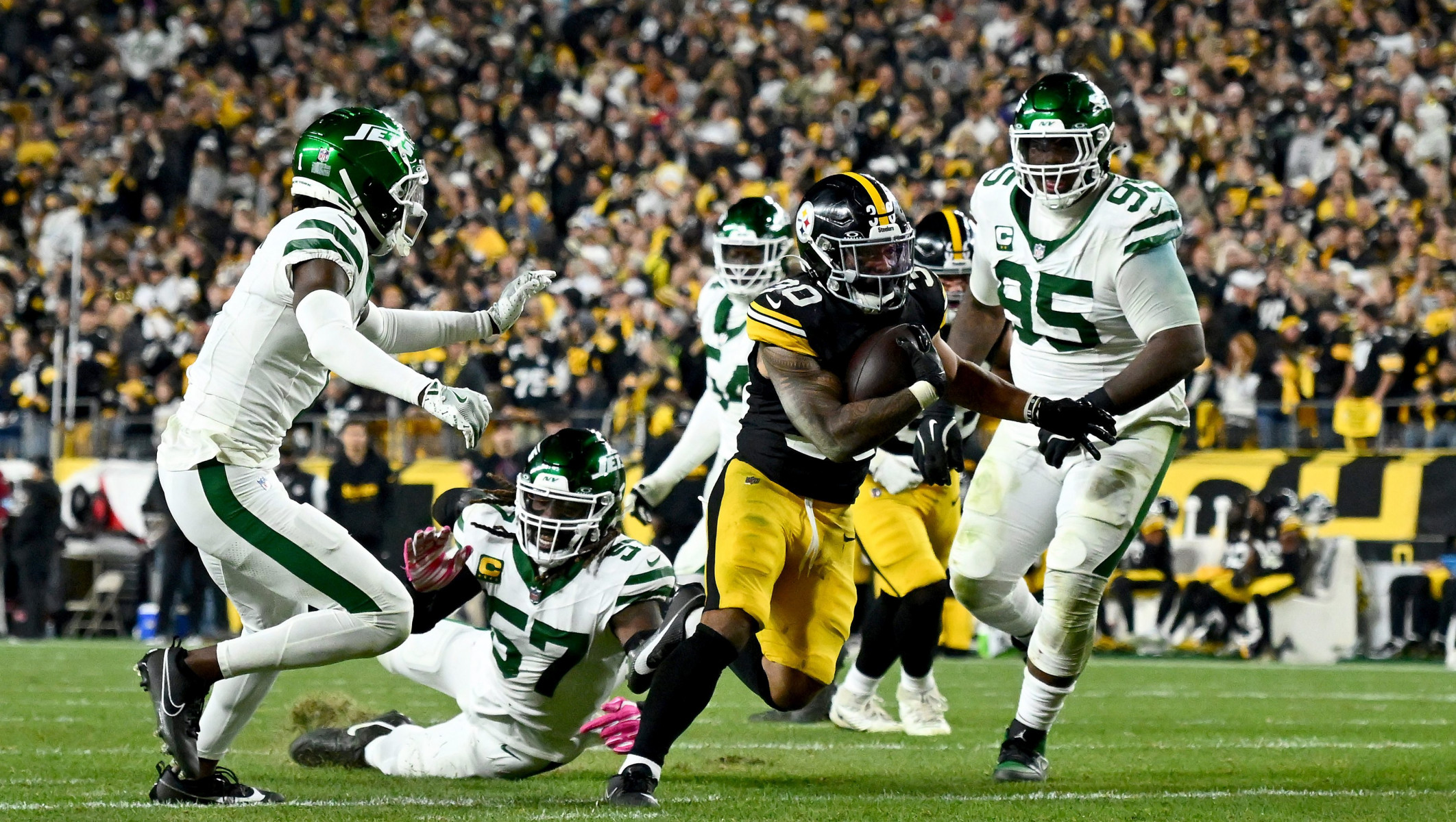 Новости NFL: Победа Pittsburgh Steelers над New York J