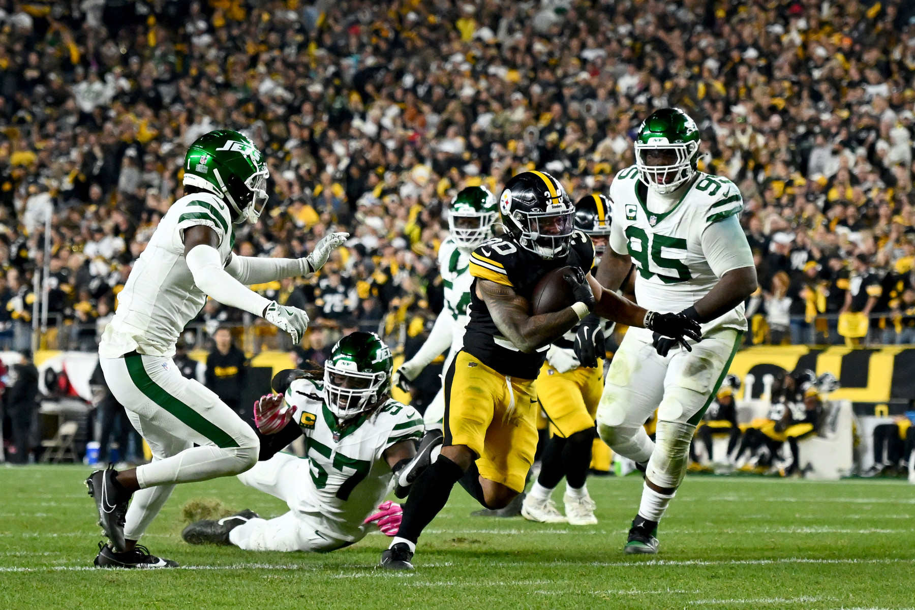 Новости NFL: Победа Pittsburgh Steelers над New York J