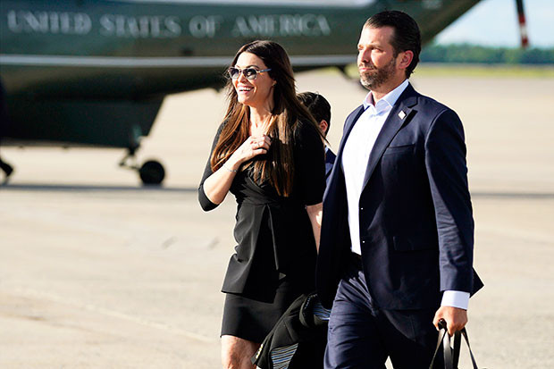 Kimberly Guilfoyle и Donald Trump Jr. расстались из-за