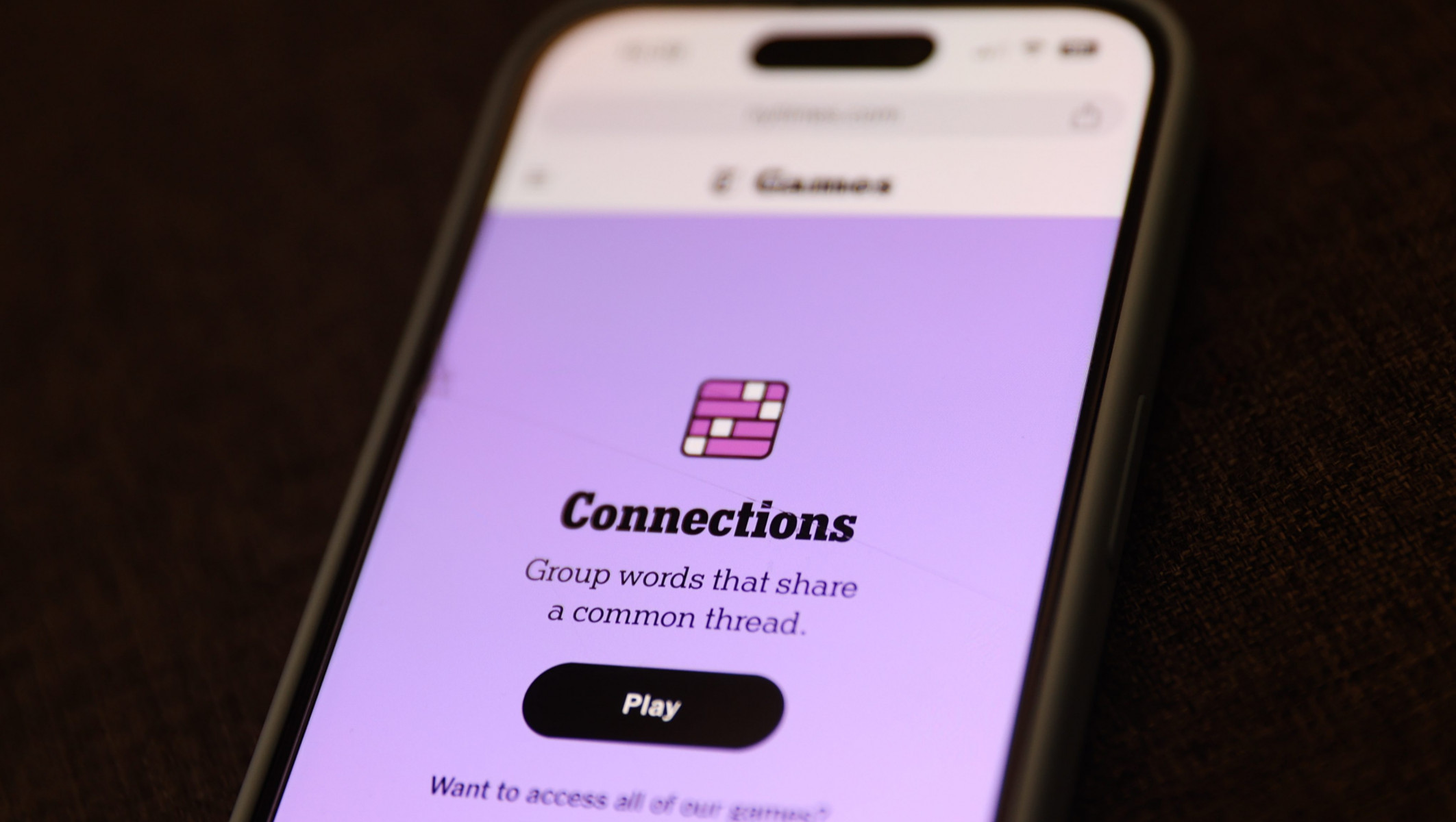 «Решение головоломки „Connections“