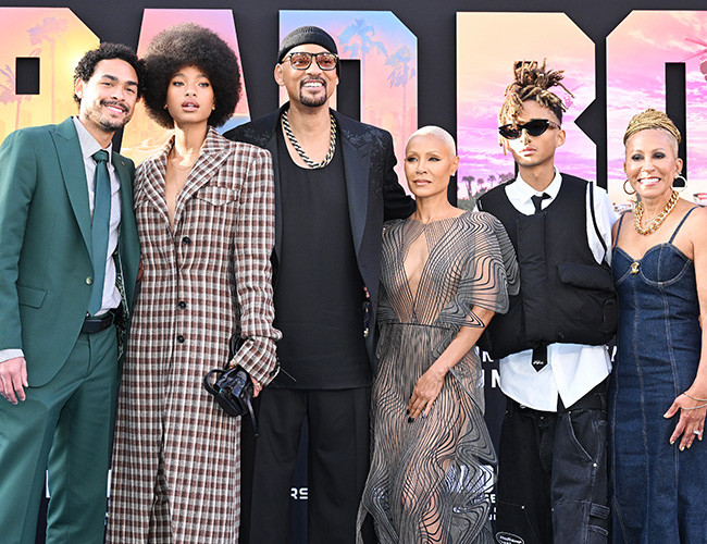 Will Smith и Jada Pinkett-Smith впервые на красной д