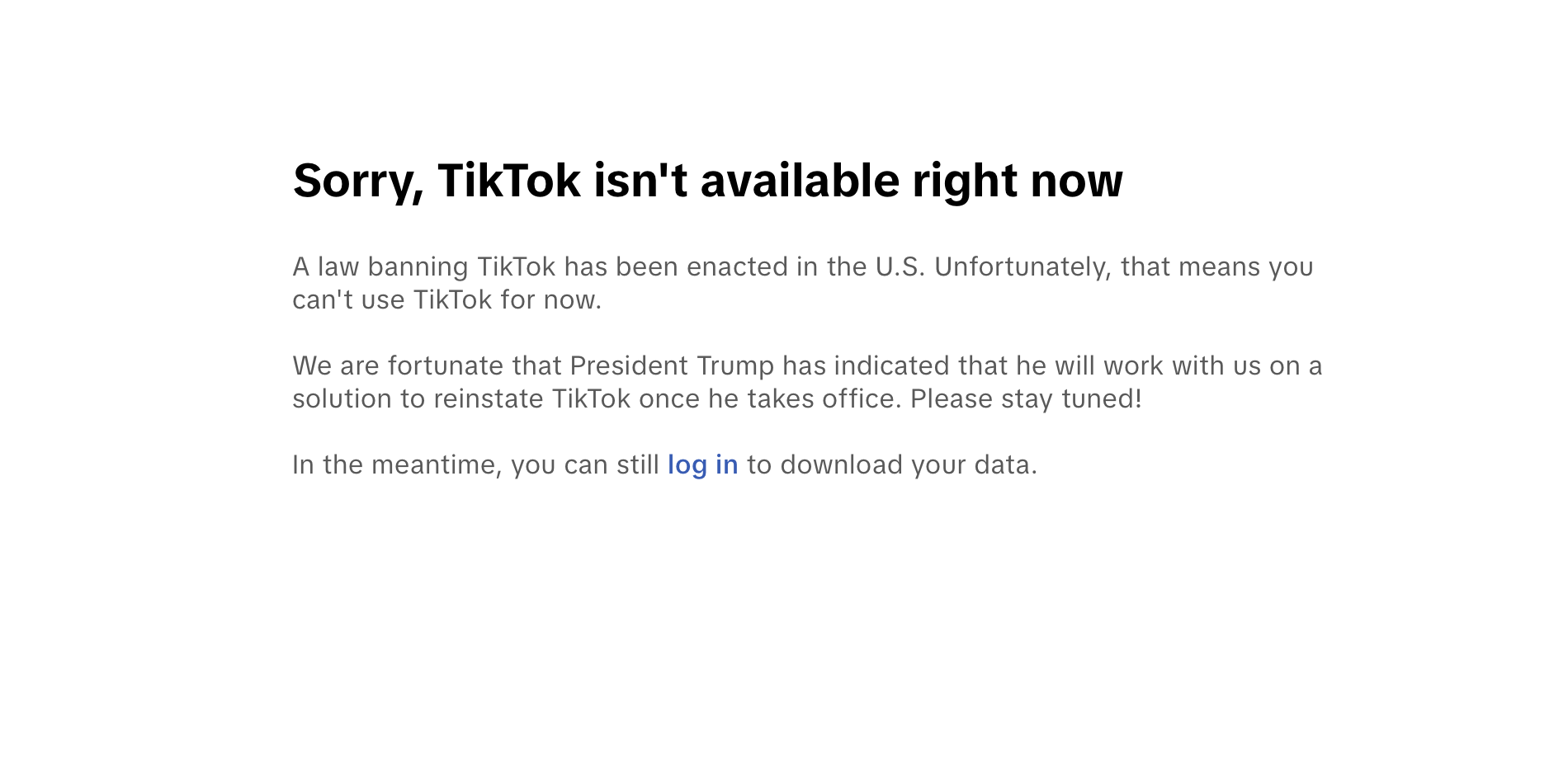 Официально: TikTok запрещен в США! Как это