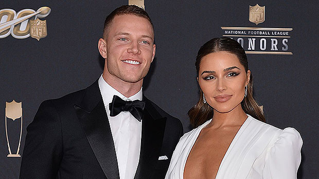 Суперзвезда NFL Christian McCaffrey и модель Оли